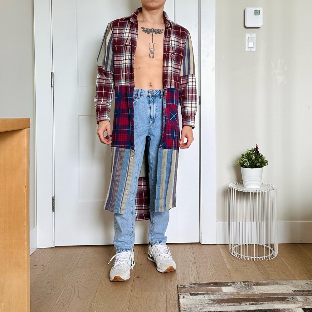 Custom Long Flannel (approx. 45” in length)